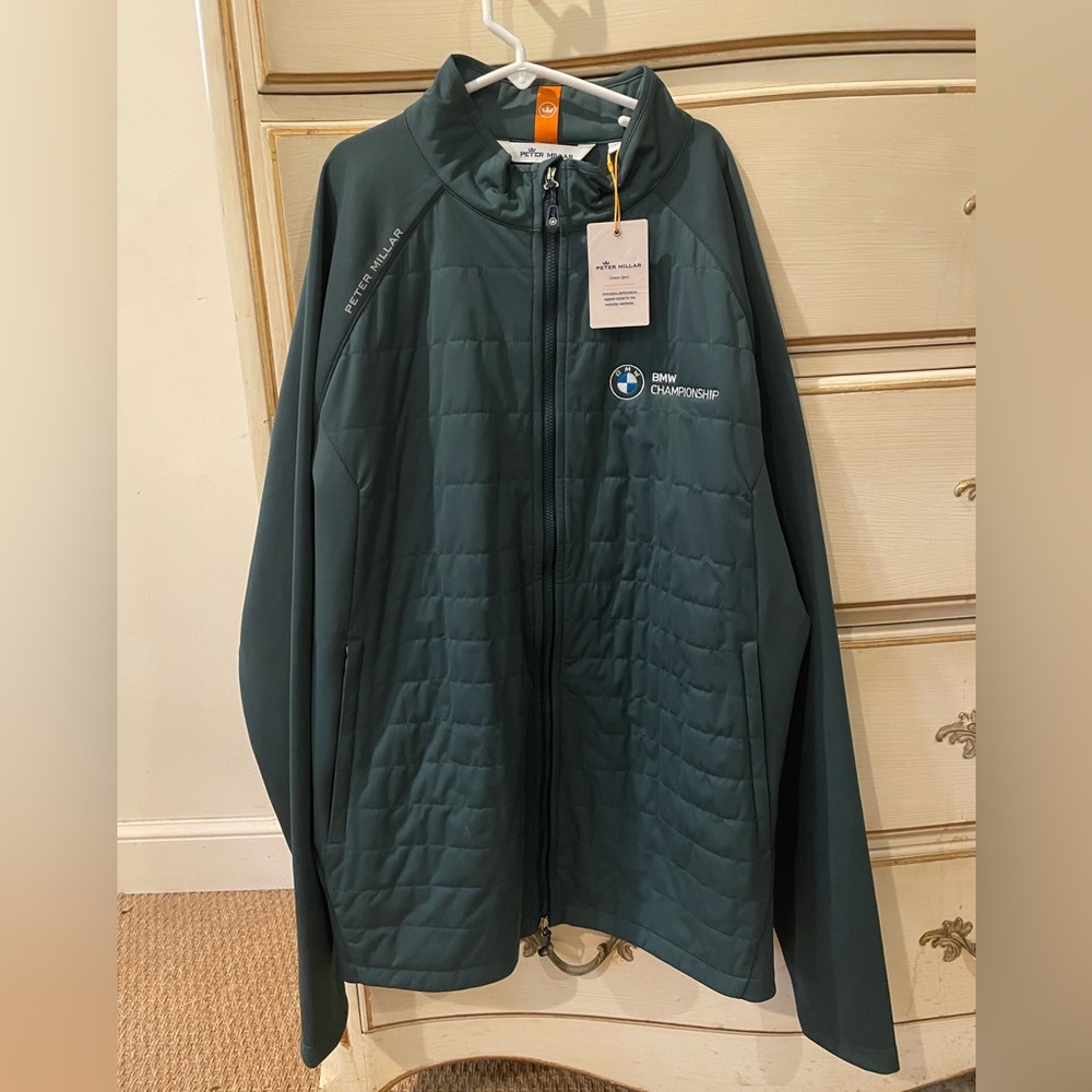 Peter Millar Dark Green Performance Jacket
